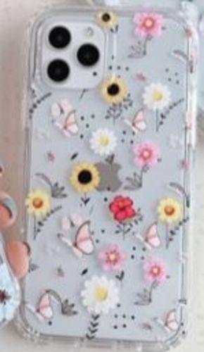 Customer photo review of Colorful Flower iPhone Case