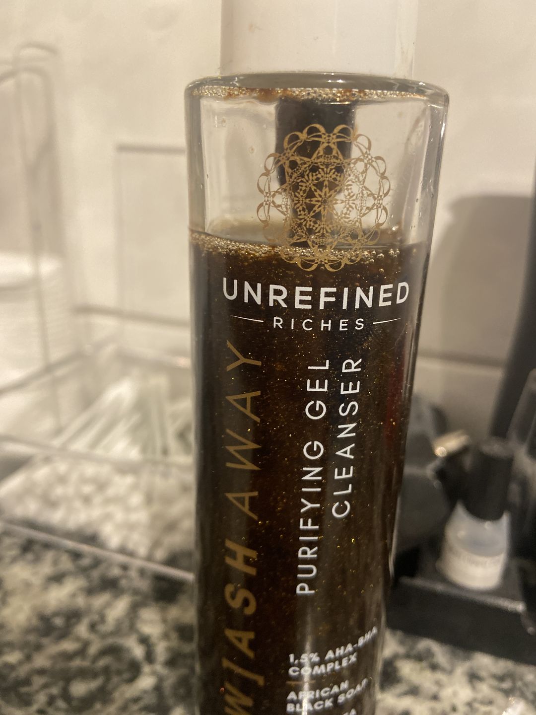 Customer photo review of [W]ASH AWAY - Purifying Gel Cleanser
