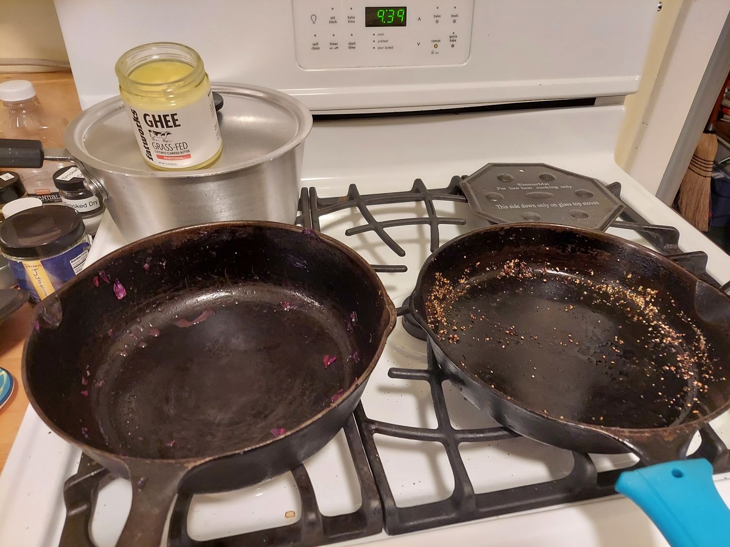 Customer photo review of Organic Grass Fed Cultured Cow Milk Ghee (7.5 oz)
