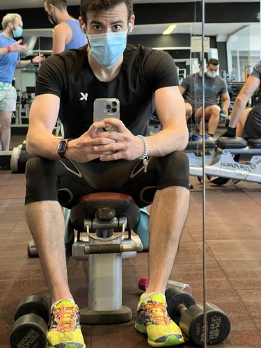 Customer photo review of Men's Heat Trapping T-Shirt