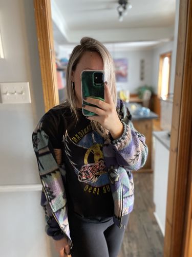Customer photo review of Aerosmith North American Pump 1990 Tour Women's T-Shirt Size Small