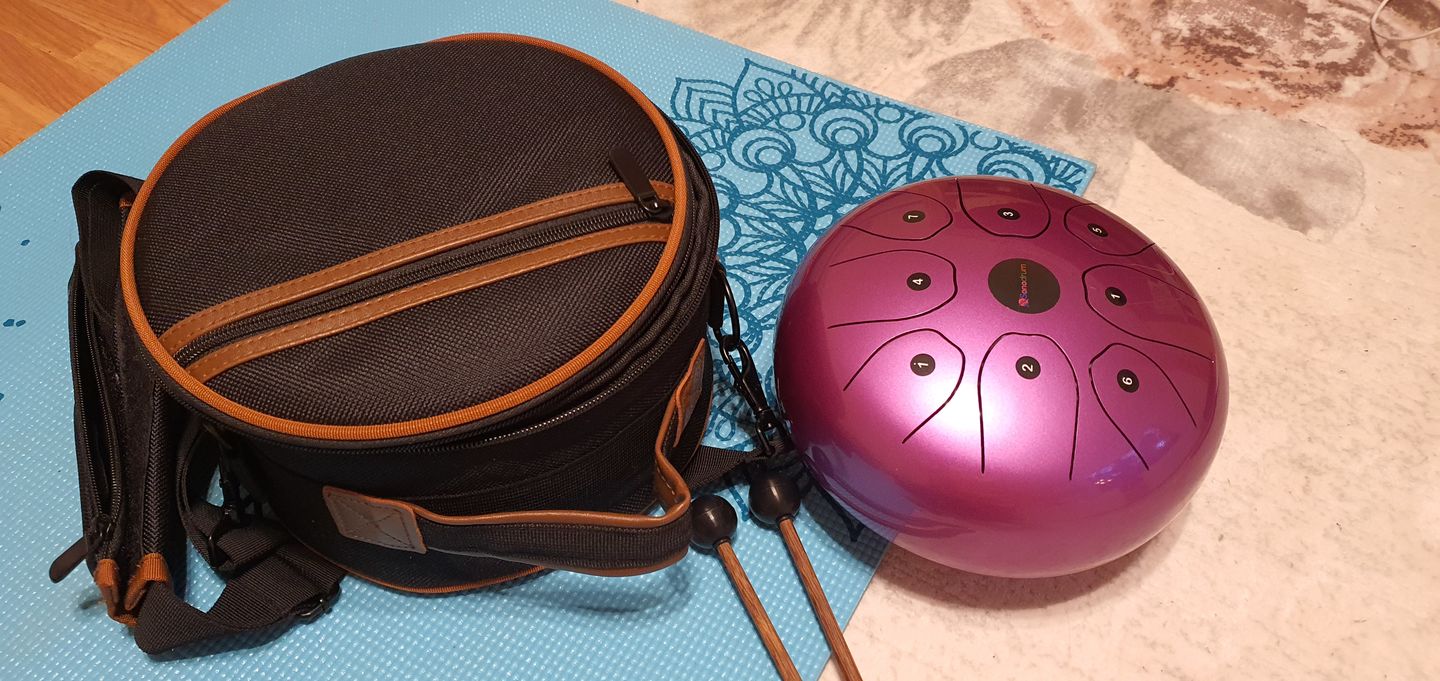 Customer photo review of Sonodrum Zungentrommel - "Standard" - Handgefertigt - (14cm / 20cm) - 8 Zungen - C-Dur