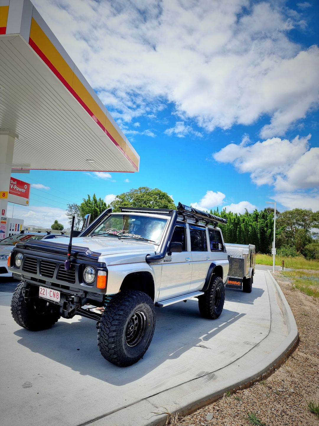 Customer photo review of GQ Nissan Patrol (Short) Snorkel
