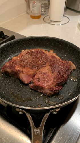 Customer photo review of Full Blood Wagyu Ribeye Steak