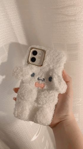 Customer photo review of Cinnamoroll Purin iPhone Case