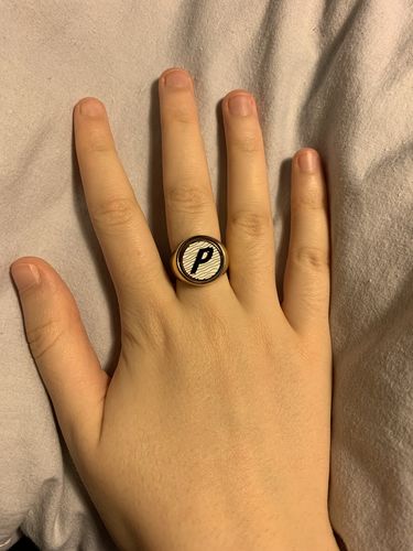 Customer photo review of Bague réversible F**K or