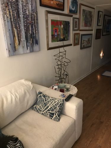 Customer photo review of Teal Cityscape