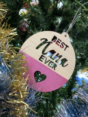 Customer photo review of The Best Ever Christmas Bauble