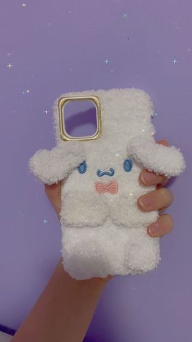 Customer photo review of Cinnamoroll Purin iPhone Case