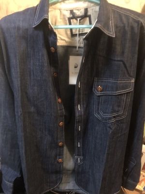 Customer photo review of 今大人気！海軍CPOデニムシャツ
