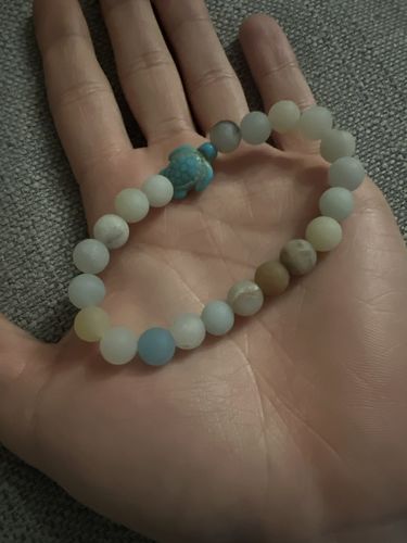 Customer photo review of "Turtle" tracking bracelet