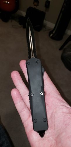 Customer photo review of Black Ghost D/A OTF (Multiple Blade Styles Available)