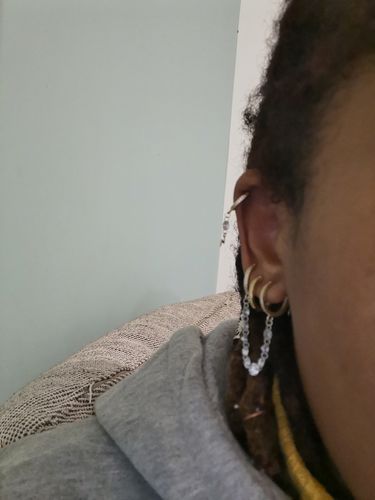 Customer photo review of Hair Jewels