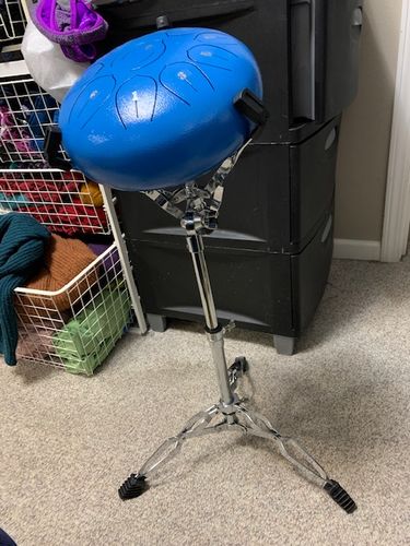 Customer photo review of Foldable Drum Stand *Suitable for 10inch to 14inch