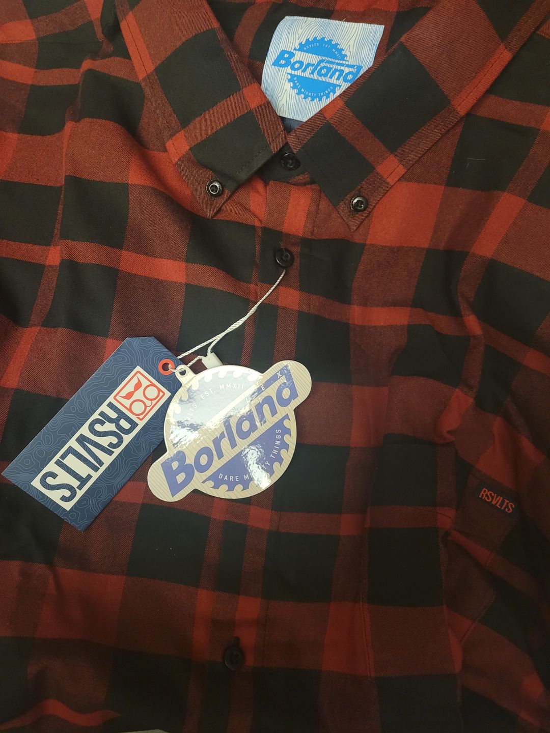 Customer photo review of BorlandFlex™ "Hugh Lumberjackman" – Long Sleeve Flannel