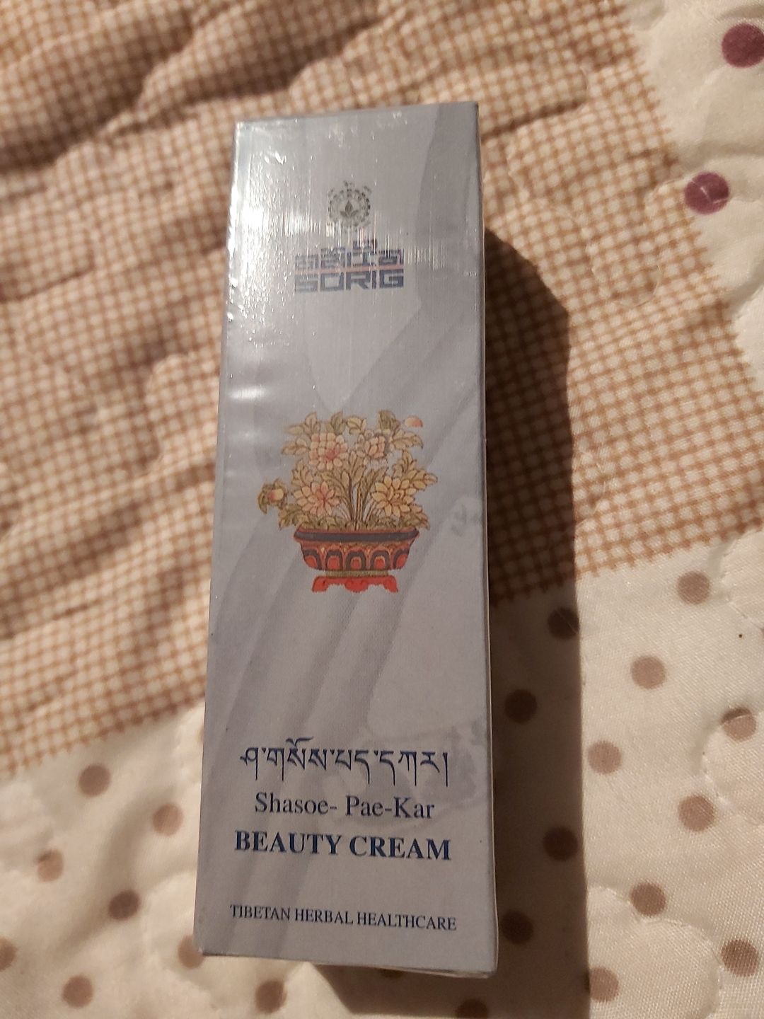 Customer photo review of Crème Tibétaine | Beauté du Visage | Sorig SHASOE-PAE-KAR