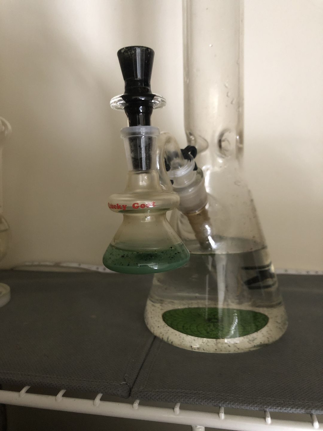 Customer photo review of Lucky Goat Color Dry Ash-Catcher 3"