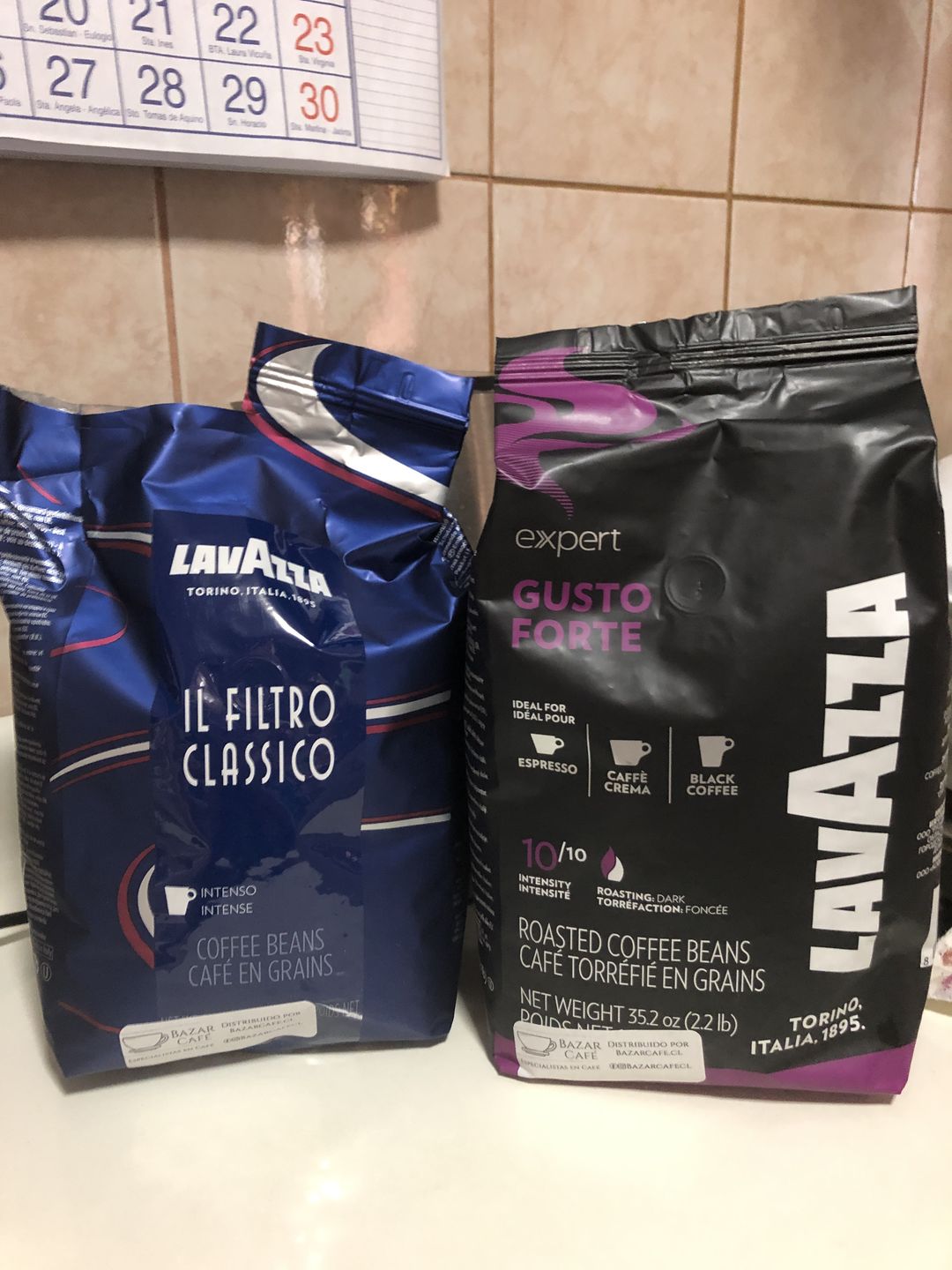 Customer photo review of Pack Lavazza Gusto Forte 1 kg más Il Filtro Classico 1 kg