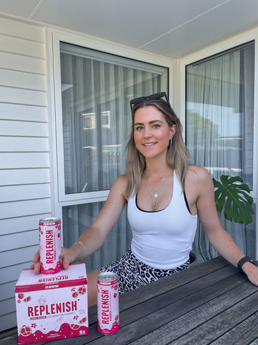 Customer photo review of Replenish+ Collagen Pre-Workout RTD 6 Pack