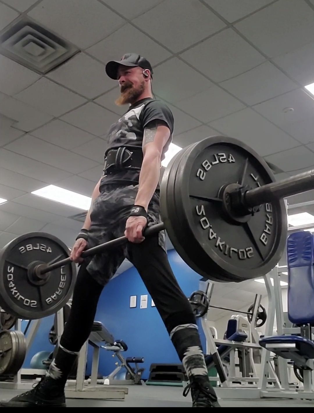 Customer photo review of Strength Shop 10mm Double Prong Belt - IPF Approved - Black **SHIPS Jan. 15th 2022**