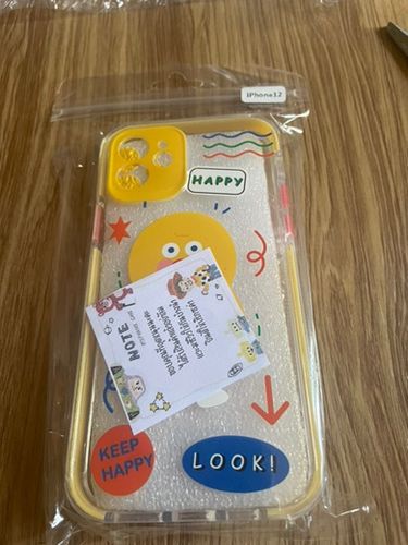 Customer photo review of Cartoon Duck Shockproof iPhone Case
