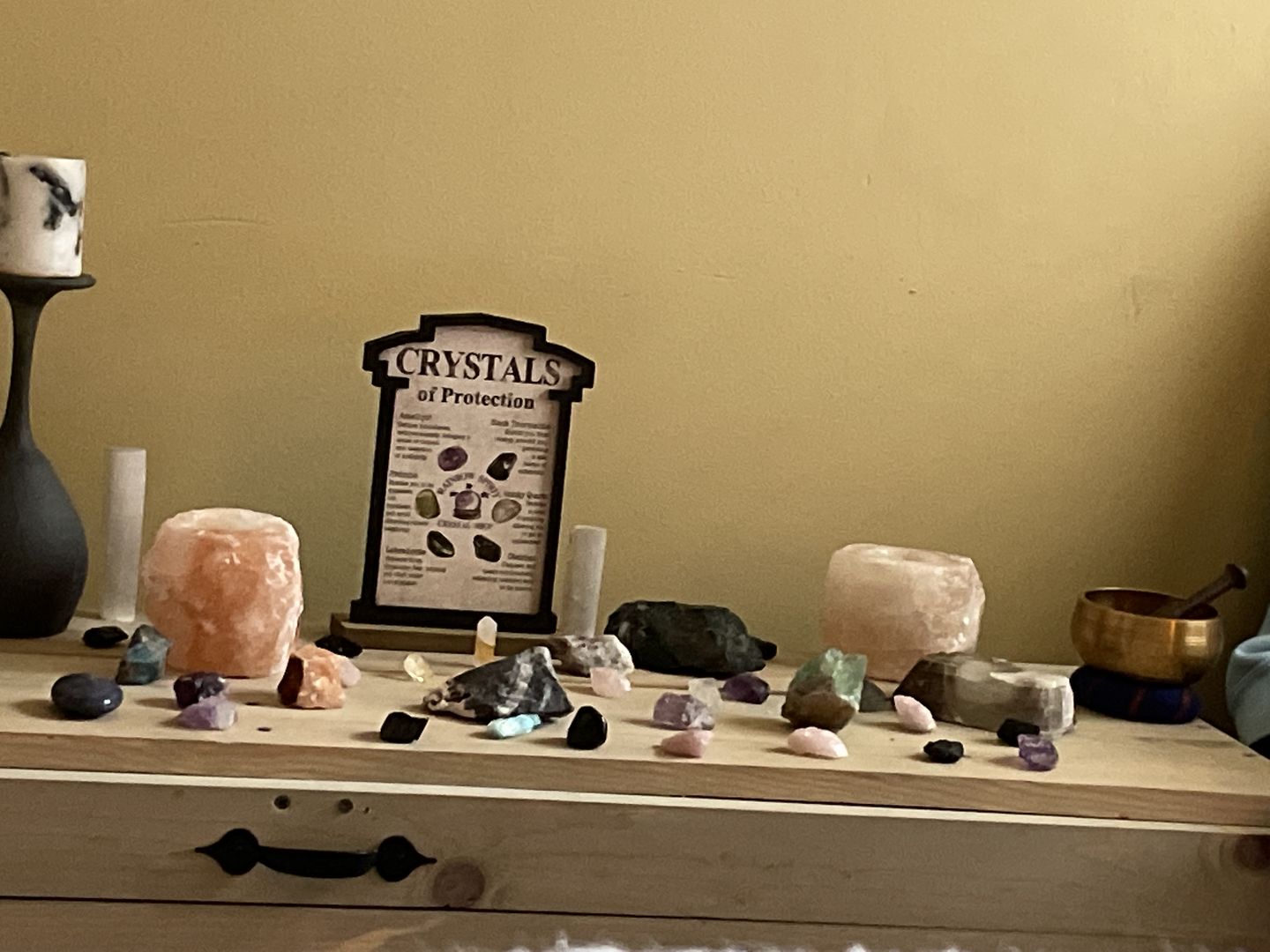 Customer photo review of Himalayan Salt Tealight Natural Candle Holders (Pack of 2)