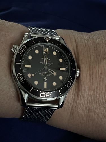 Customer photo review of Omega Seamaster NO TIME TO DIE Watch James Bond - Replica