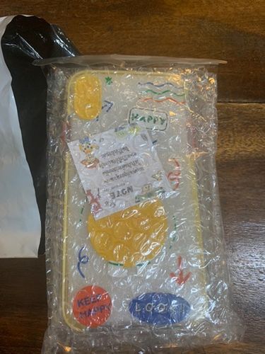Customer photo review of Cartoon Duck Shockproof iPhone Case