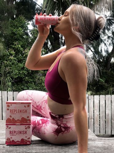 Customer photo review of Replenish+ Collagen Pre-Workout RTD 6 Pack