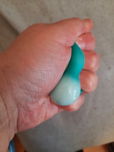 Customer photo review of Kaiko Mini Squishy Fidget Balls - twin pack