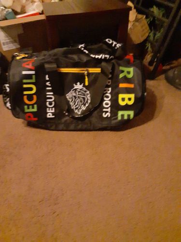 Customer photo review of Peculiar Tribe Unisex Duffel Travel/ Gym Bag (PRE-ORDER)