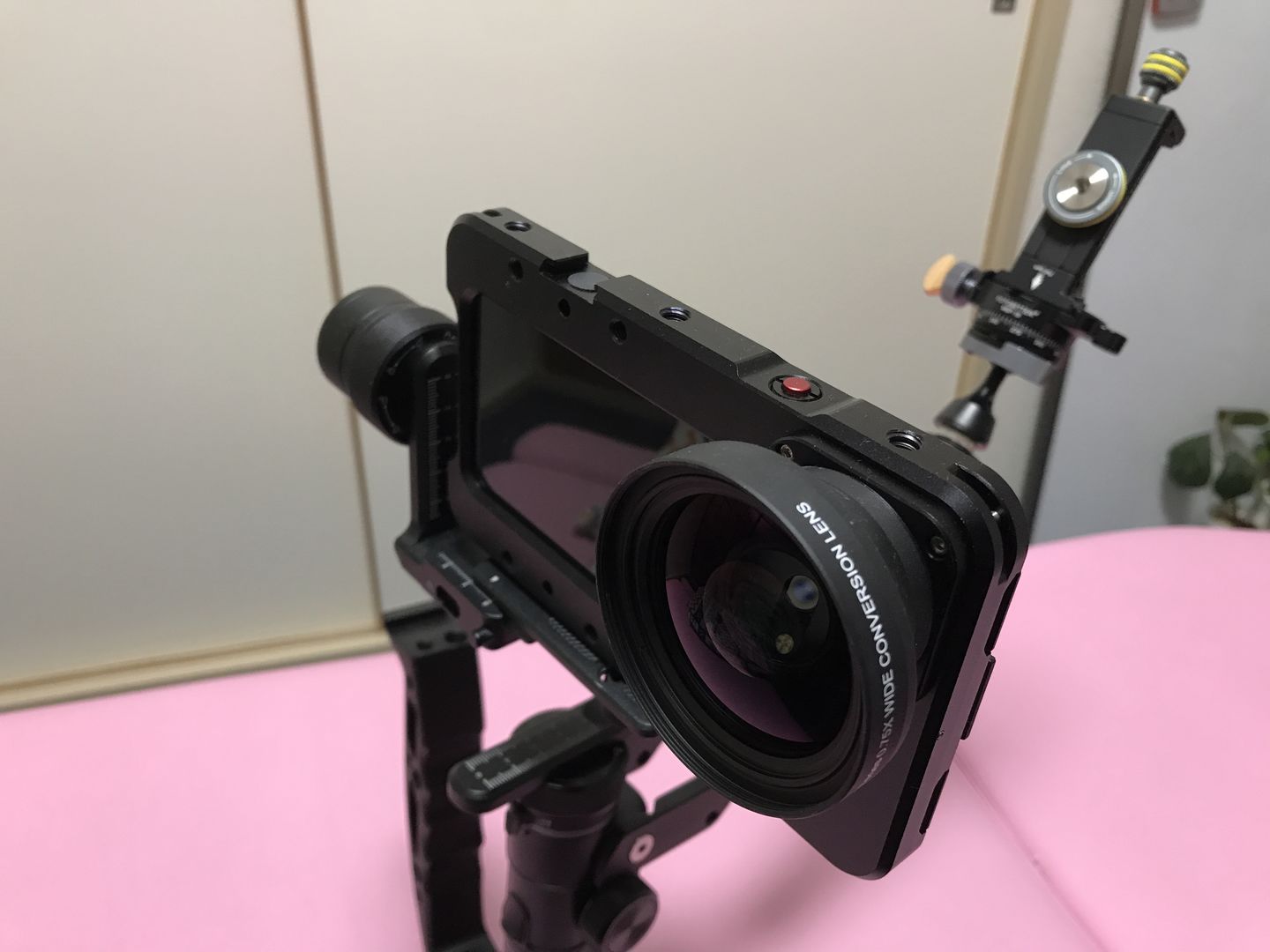 Customer photo review of Beastgrip x Kenko Pro Series 0.75X Wide Angle Lens