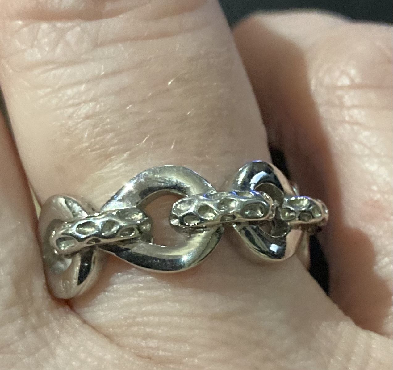 Customer photo review of Love Link Ring