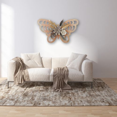 Customer photo review of Metal Wall Art 50x30 BUTTERFLY