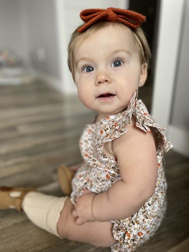 Customer photo review of Avery Floral Romper