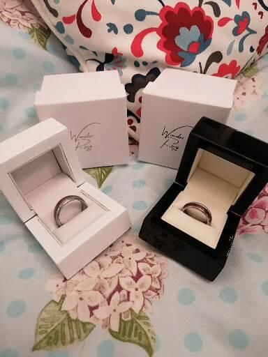 Customer photo review of The Wood and Steel Wonder Ring