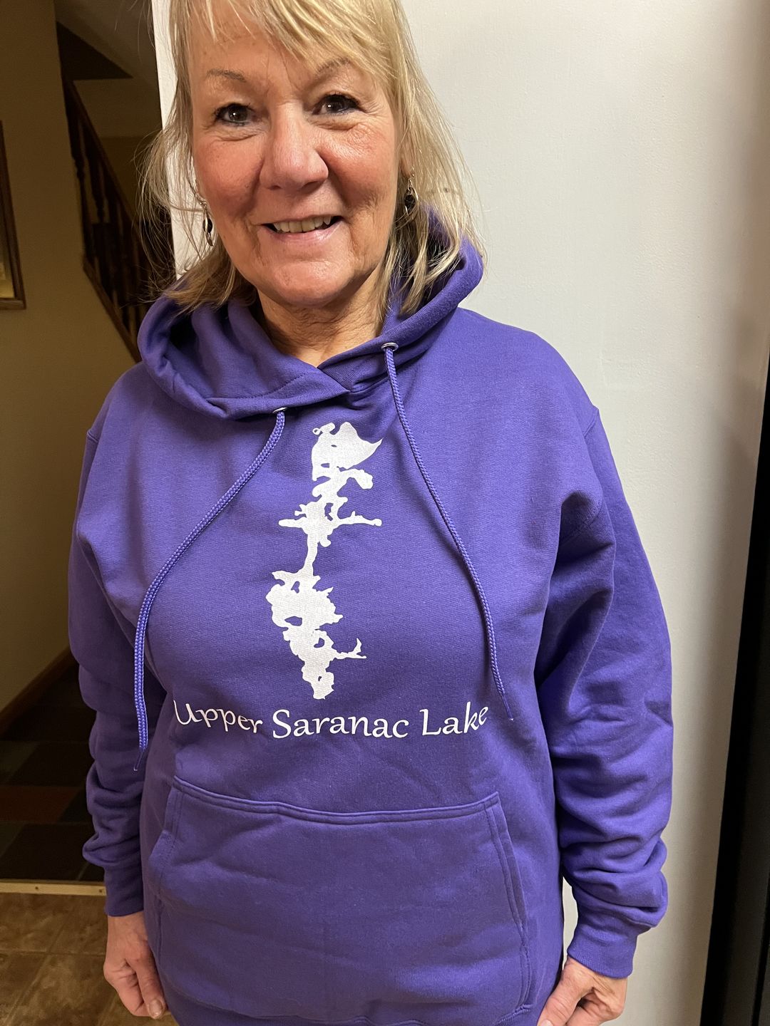 Customer photo review of Lake Custom Hooded Sweatshirt