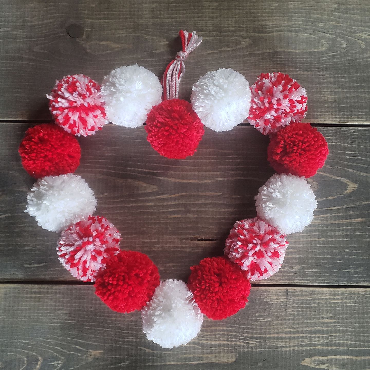 Customer photo review of Unfinished Wooden Border Hollow Frame Heart Silhoutte - Craft- up to 24" DIY