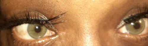 Customer photo review of Neala Green Contact Lenses(12 months wear)