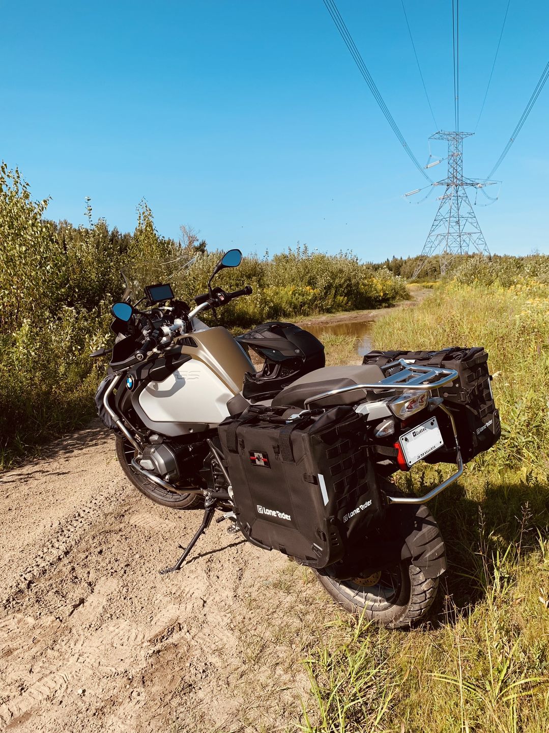 Customer photo review of MotoBag Quick Release System