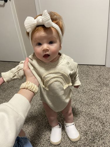 Customer photo review of Campbell sneakers in white