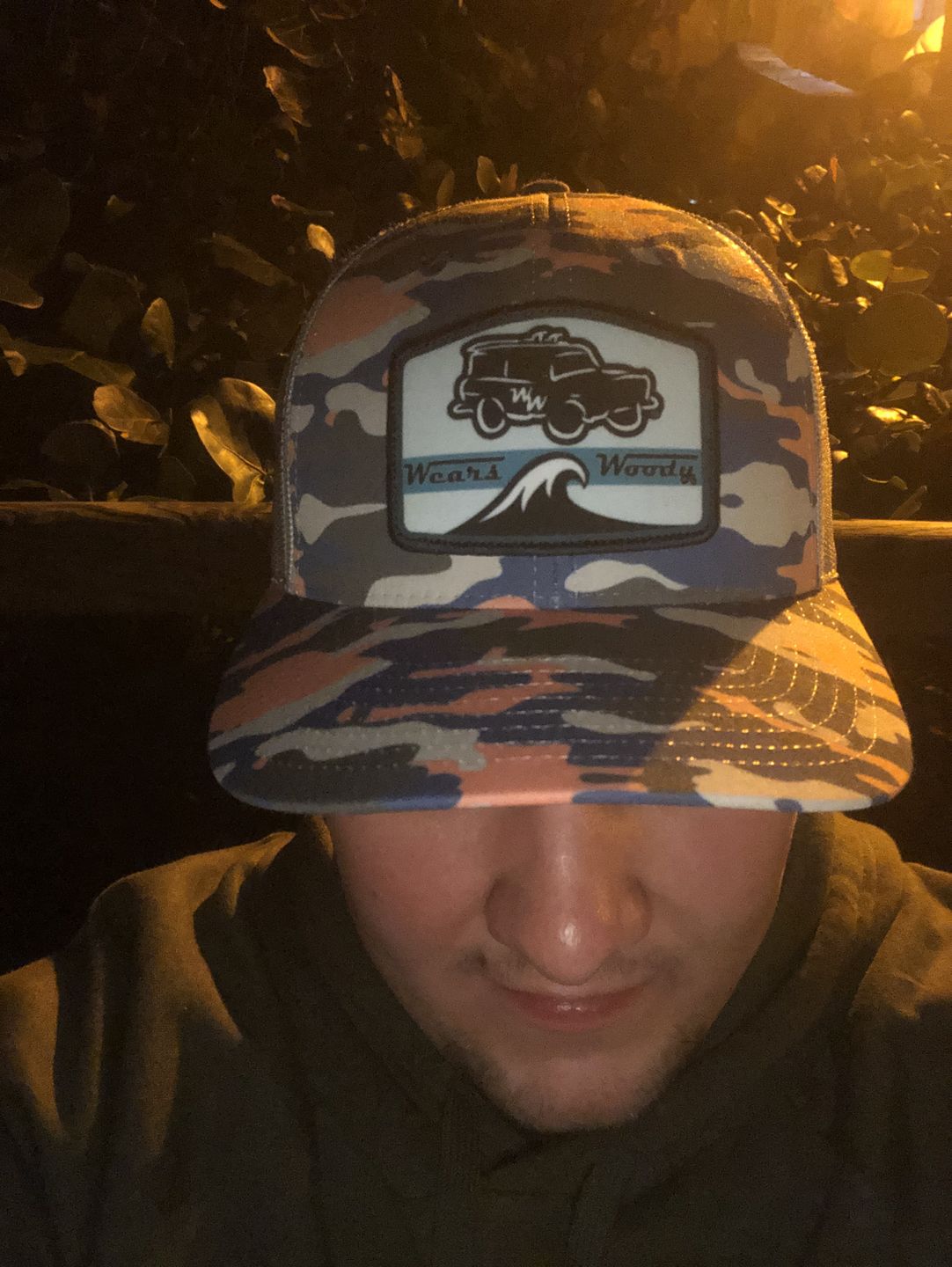 Customer photo review of CAMO TRUCKER - SUNSET GREYS