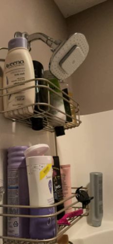 Customer photo review of The Shower Buddy™