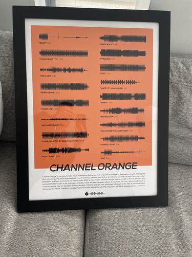 Customer photo review of "Channel ORANGE"
