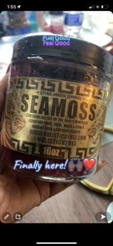 Customer photo review of Electric Dragon Sea Moss Gel