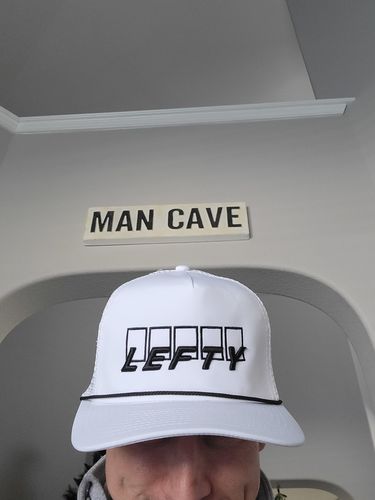 Customer photo review of "LEFTY" Rope Snap-Back