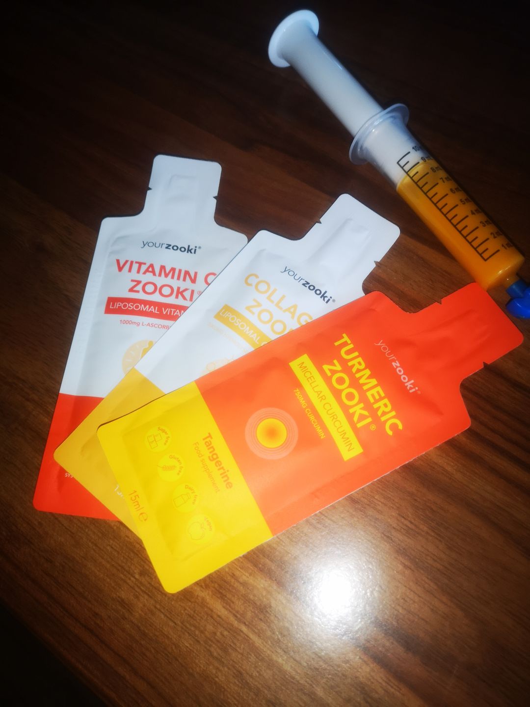 Customer photo review of Zooki Vitamin C Citrus Orange