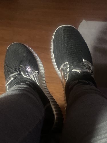 Customer photo review of Astra Sneakers - Instant Foot Pain Relief