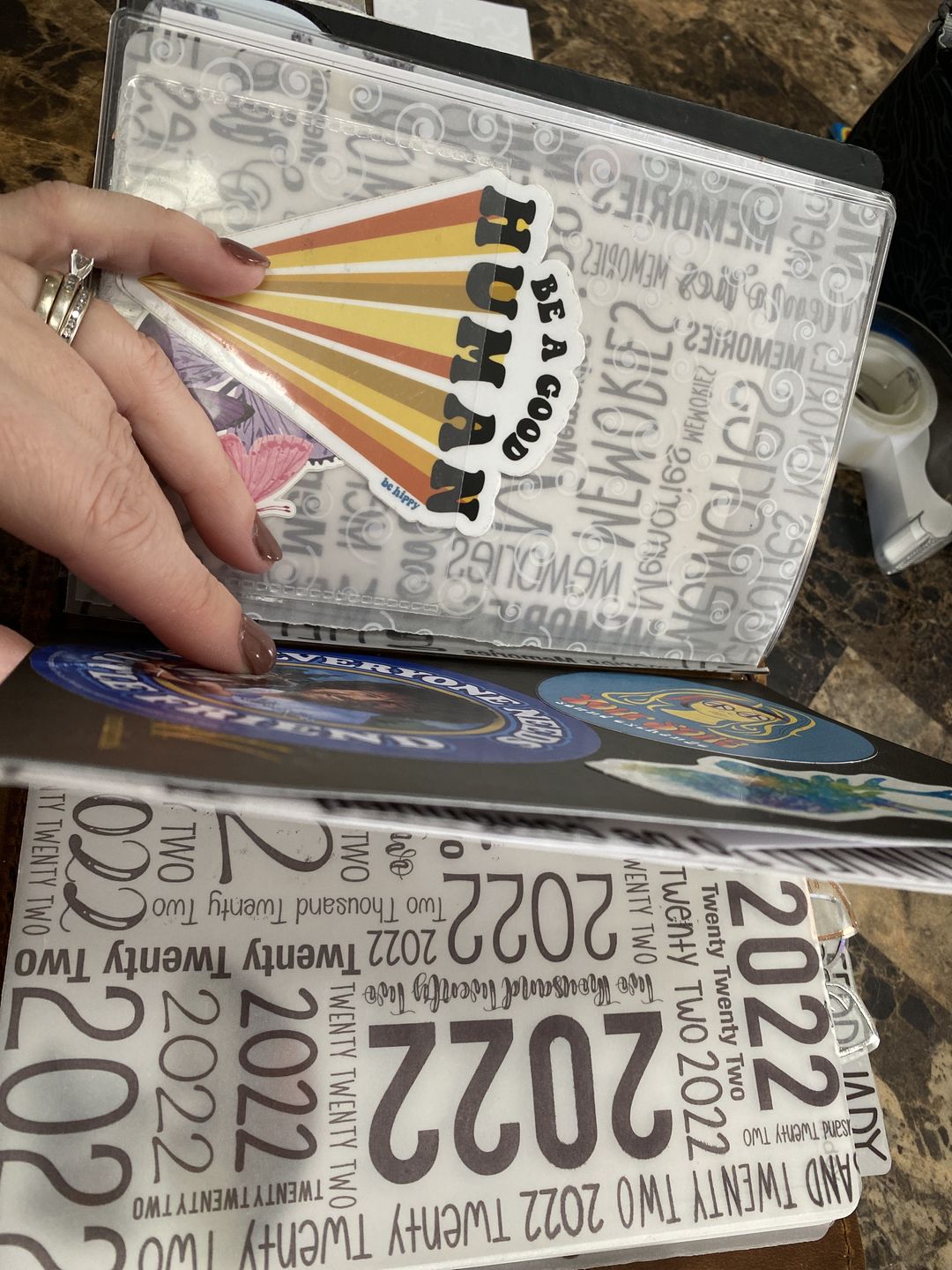 Customer photo review of B6 Notebook (192 pages) - 52gsm Tomoe River Paper