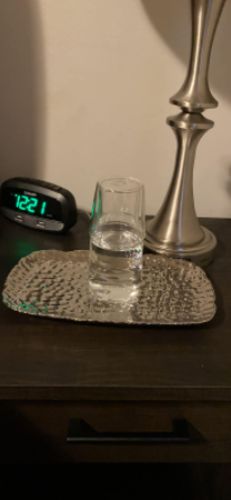 Customer photo review of The Bedside Carafe™